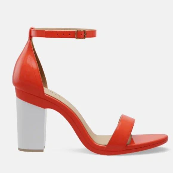 HEEL KIT- Pashion 1.0 White Block 4 Inch - Picture 1 of 2